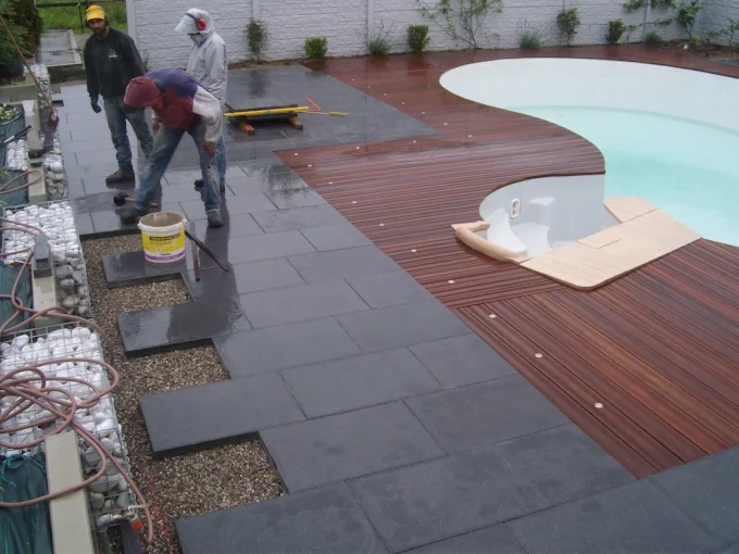 Création d’une terrasse